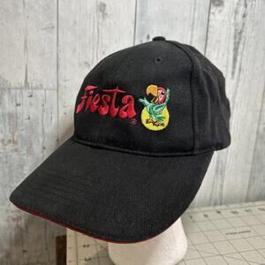 Fiesta Adjustable Black Adult Baseball Ball Cap Hat